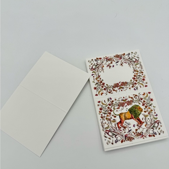 Dior Other - Dior Floral Lion Small Cards